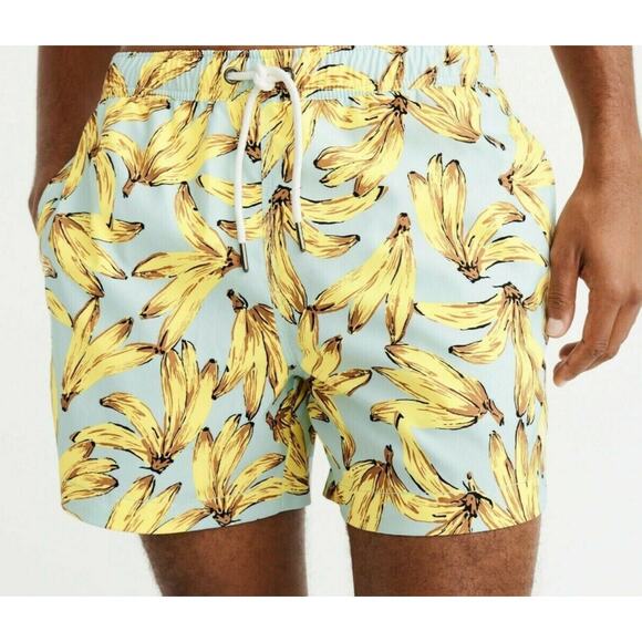 Abercrombie & Fitch Other - Abercrombie & Fitch BANANAS 5" Swim Trunks | XL | New!
